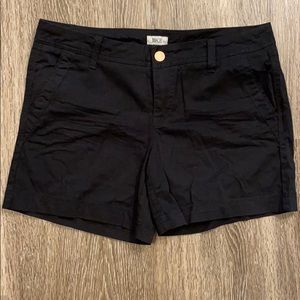 New without tags black shorts.